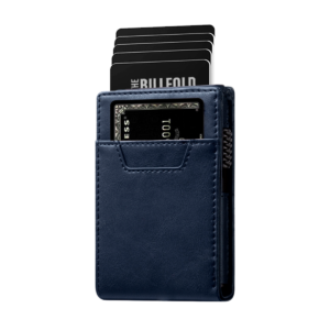 Tarjetero Bifold Azul